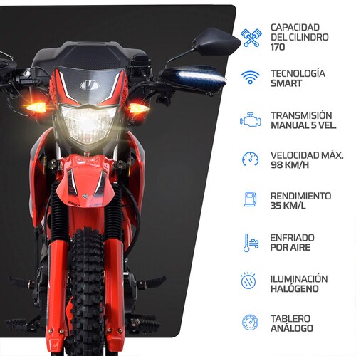 Motocicleta Vento Crossmax 170Cc 2025