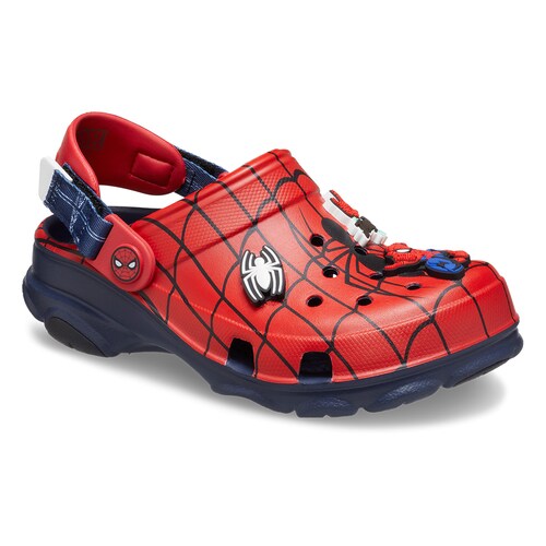 Sueco Spiderman 18-23 Rojo Crocs