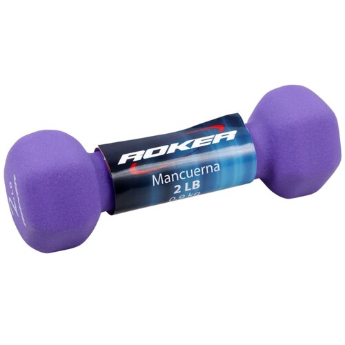 Mancuerna Acero Neopreno 2 Lb Rocker