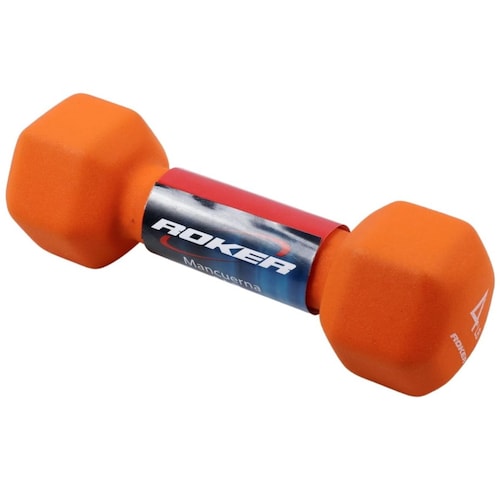 Mancuerna Acero Neopreno 4 Lb Rocker