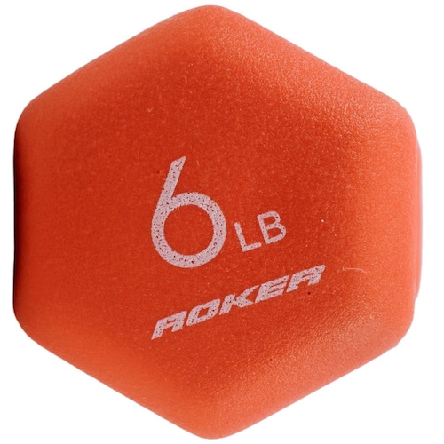Mancuerna Acero Neopreno 6 Lb Rocker
