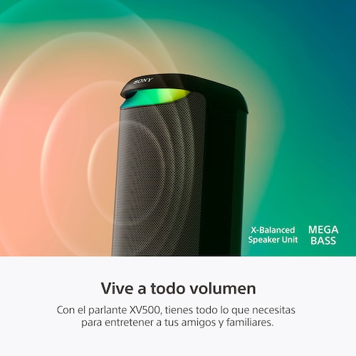 Bocina Bluetooth Sony Srs-Xv500