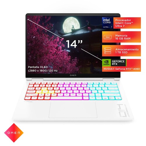 Laptop Gamer Hp Omen 14-Fb0000 U7 16Gb Ram 1Tb Rtx4060