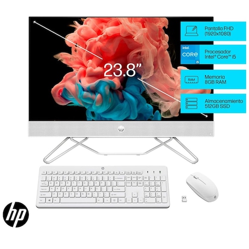 Desktop Aio Hp 24-Cb1025 Intel Core I5 8Gb Ram 512Gb