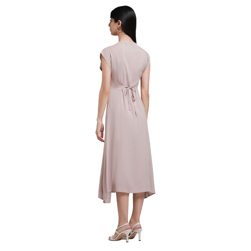 Vestido Midi con Escote en V Y Sin Mangas para Mujer Juniors Lob