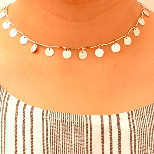 Collar Dorio Multi Círculos Plata Girondela
