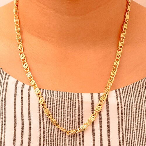 Collar Espiral Plano Girondela