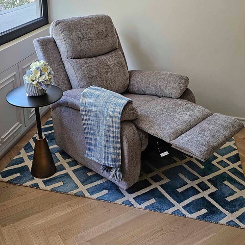 Sillón Reclinable Waterloo Gris Lottus