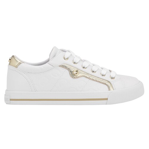 Tenis Gbg los Ángeles Liso con Detalles Dorados