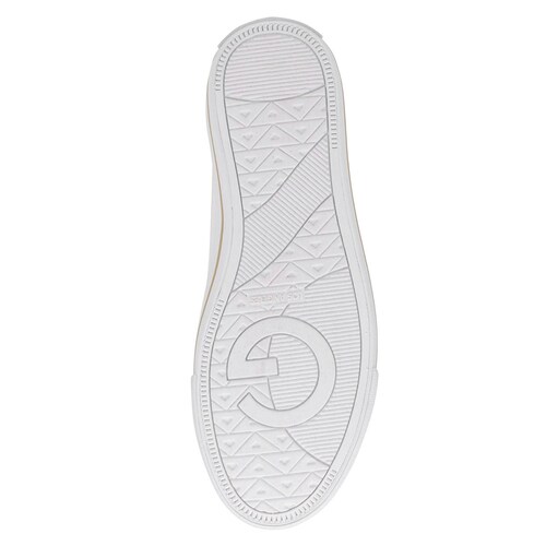 Tenis Gbg los Ángeles Liso con Detalles Dorados