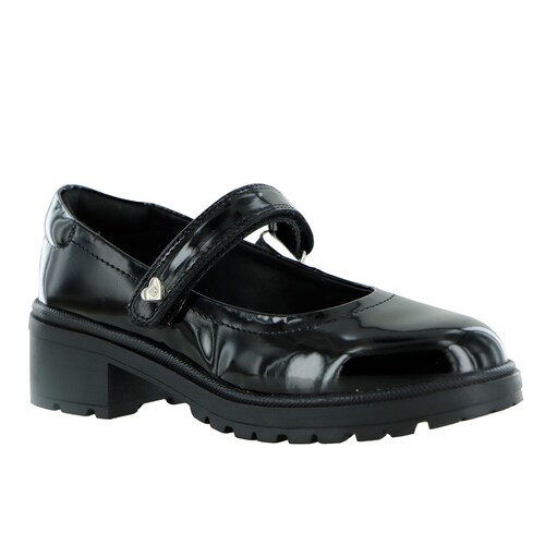 Zapato con Tacón Bambino Escolar 18-21 Color Negro