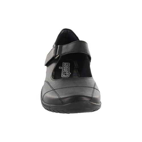 Zapato Escolar Coqueta con Velcro 15-17 Color Negro