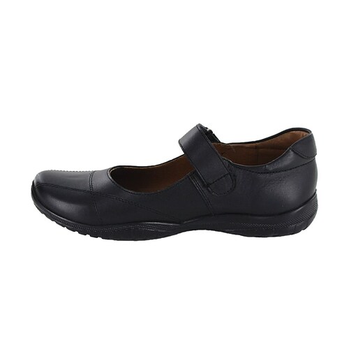 Zapato Escolar Coqueta con Velcro 15-17 Color Negro