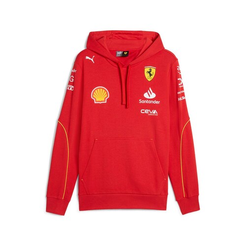 Sudadera Roja Team Ferrari Puma para Hombre