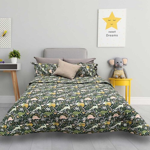 Edredón Matrimonial / Queen Size Jurasic Home Nature