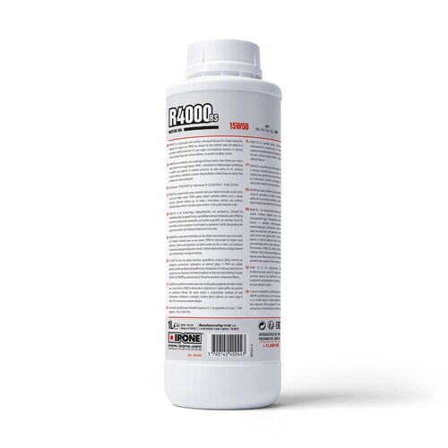 Aceite Ipone 4T Sintético 15W50 Jaso 1L