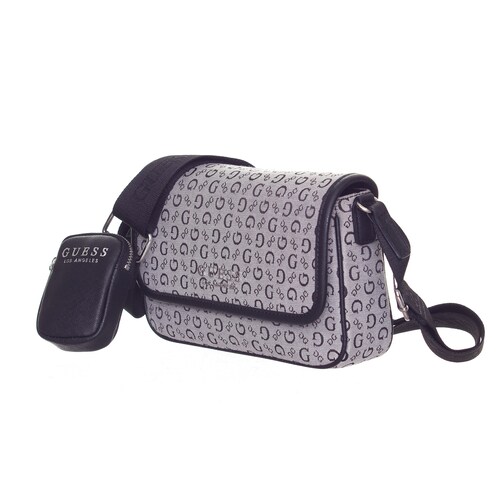 Bolsa Draven Crossbody Flap Negro Guess