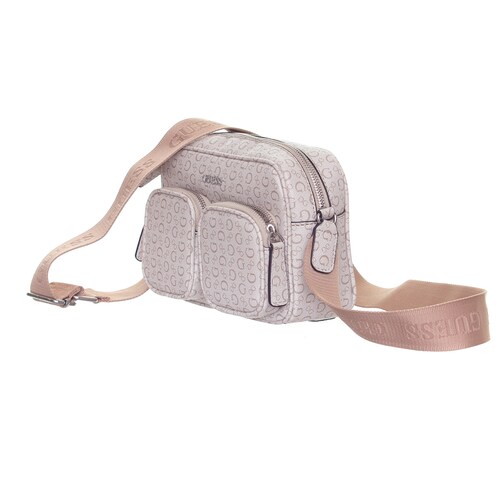 Bolsa Hailley Crossbody Beige Guess