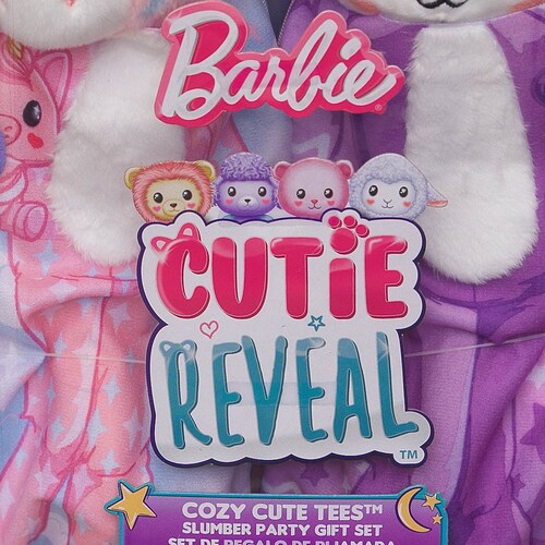 Barbie Cutie Reveal Set de Juego Pijamada Mattel