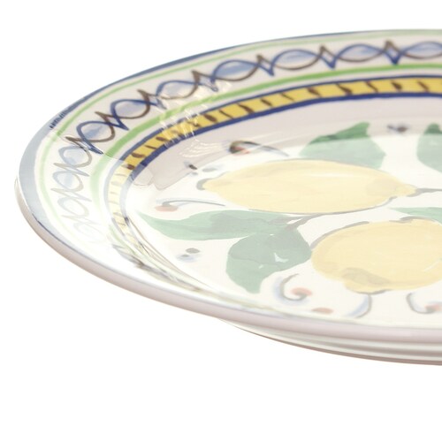 Plato Ensalada Lemons Folk Vintage Home