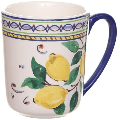 Taza Lemons Folk Vintage Home