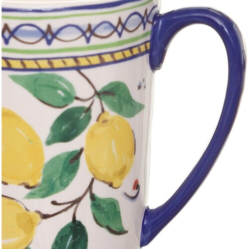 Taza Lemons Folk Vintage Home