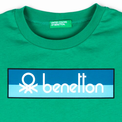 Playera Manga Corta para Niño Benetton