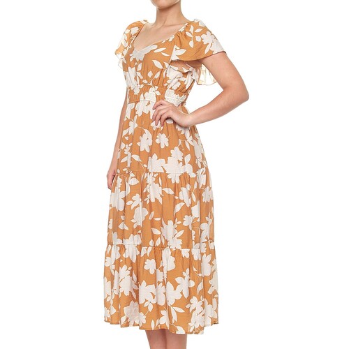 Vestido Largo con Smock para Dama Philosophy Jr Collec