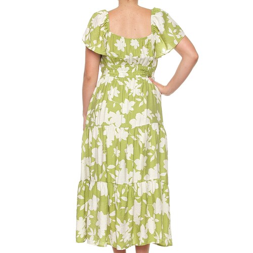 Vestido Largo con Smock para Dama Philosophy Jr Collec