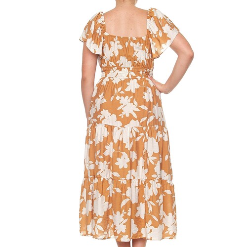 Vestido Largo con Smock para Dama Philosophy Jr Collec