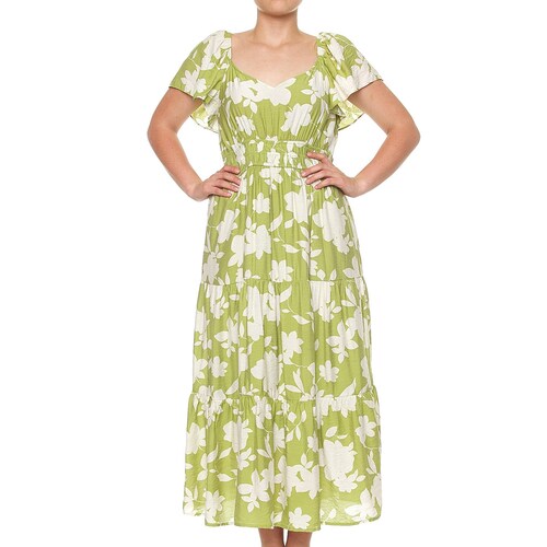 Vestido Largo con Smock para Dama Philosophy Jr Collec
