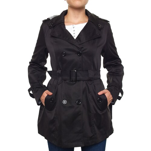 Gabardina Larga con Cinturón para Dama Davinchy