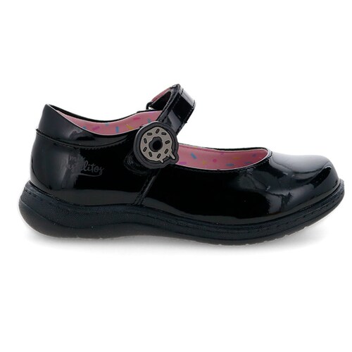 Zapato Escolar Mis Pastelitos 15-20 Color Negro