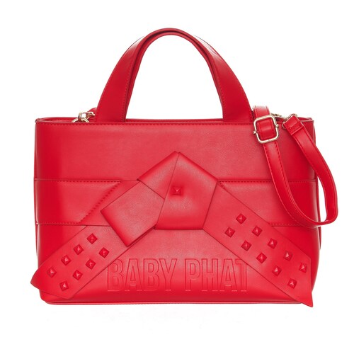 Bolso Satchel Rojo Baby Phat