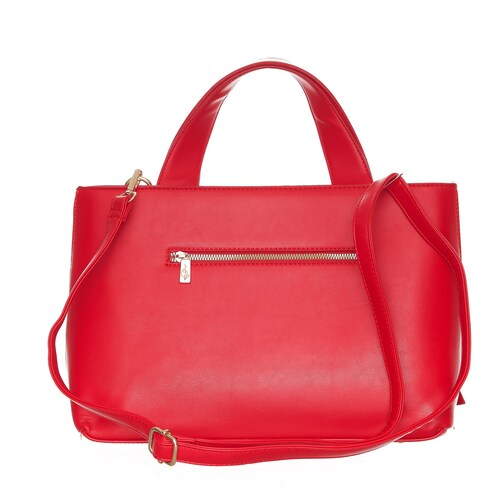 Bolso Satchel Rojo Baby Phat