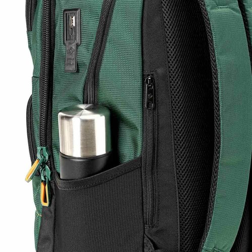 Mochila Tipo Backpack Pl Ignition Stark Verde Naranja Samsonite