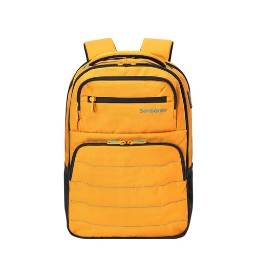 Mochila Tipo Backpack Pl Ignition Stark Mostaza Azul Samsonite
