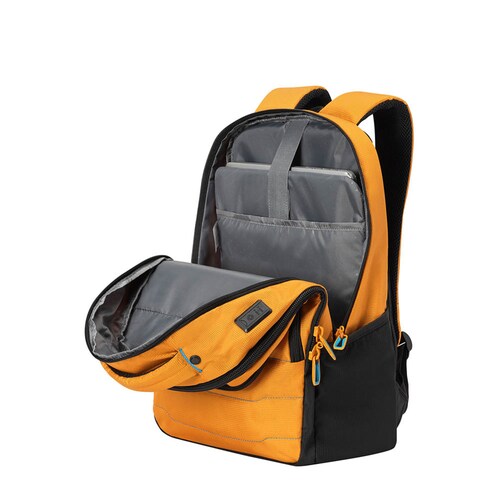Mochila Tipo Backpack Pl Ignition Stark Mostaza Azul Samsonite