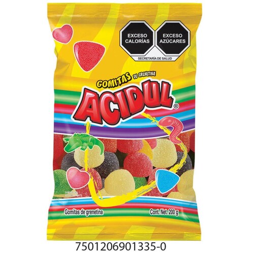 Gomitas G Ande 200 G Gomitas Acidul