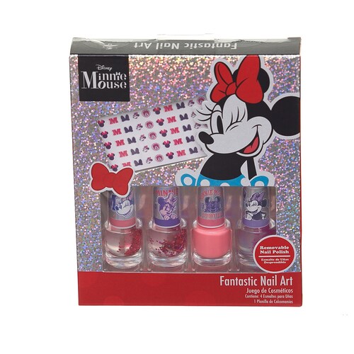 Set Fantástico Uñas Minnie