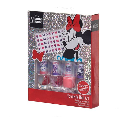 Set Fantástico Uñas Minnie