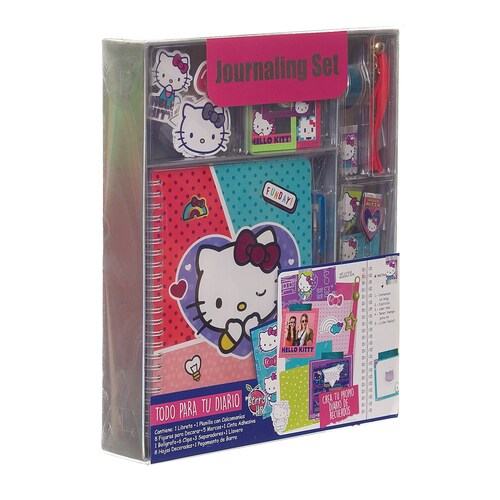 Set Diario Journaling Hello Kitty