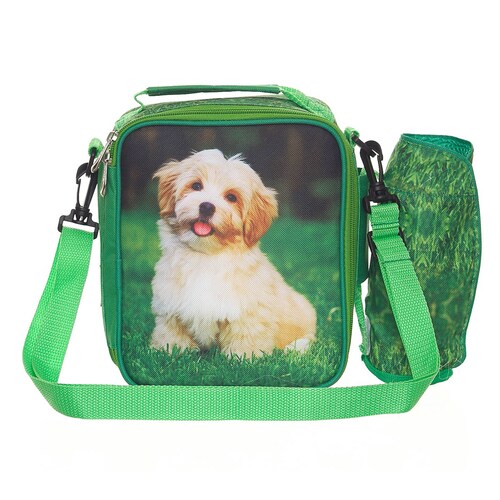 Lonchera Perrito Verde Sports Time