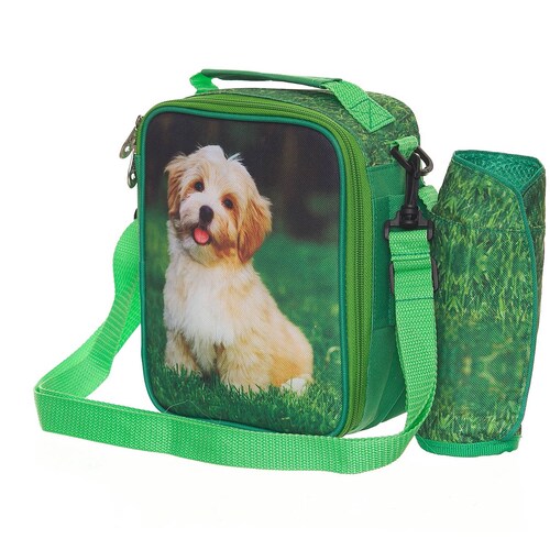 Lonchera Perrito Verde Sports Time