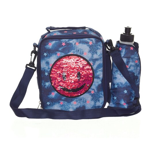 Lonchera Happy Face Azul Sports Time