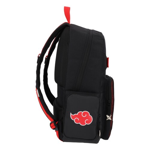 Mochila Tipo Backpack Naruto Shippuden Juvenil Negro Keepack