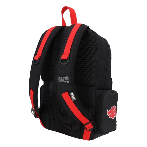 Mochila Tipo Backpack Naruto Shippuden Juvenil Negro Keepack