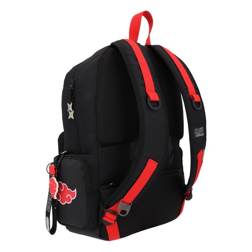 Mochila Tipo Backpack Naruto Shippuden Juvenil Negro Keepack