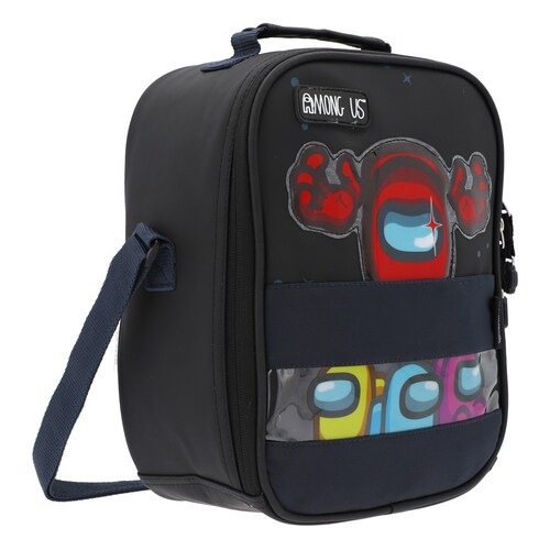 Lonchera Among Us Juvenil Azul Marino Keepack