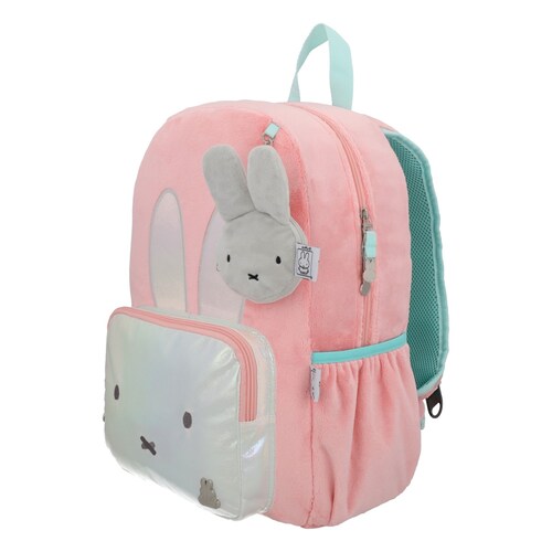 Mochila Tipo Backpack Miffy Juvenil Rosa Keepack